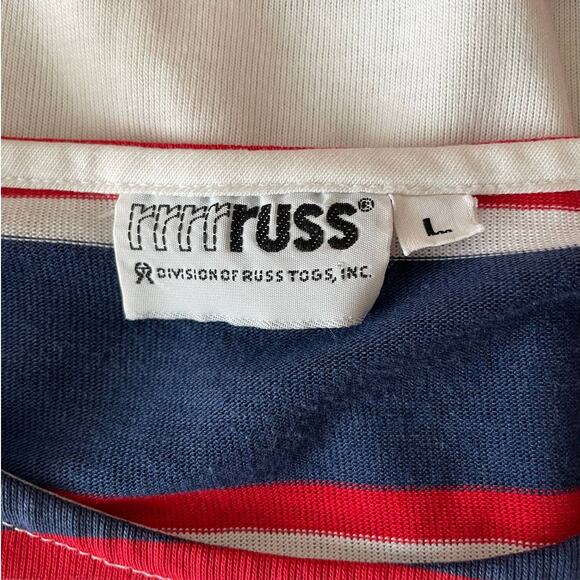 Vintage Rrrrrus Striped Shirt - Picture 6 of 6